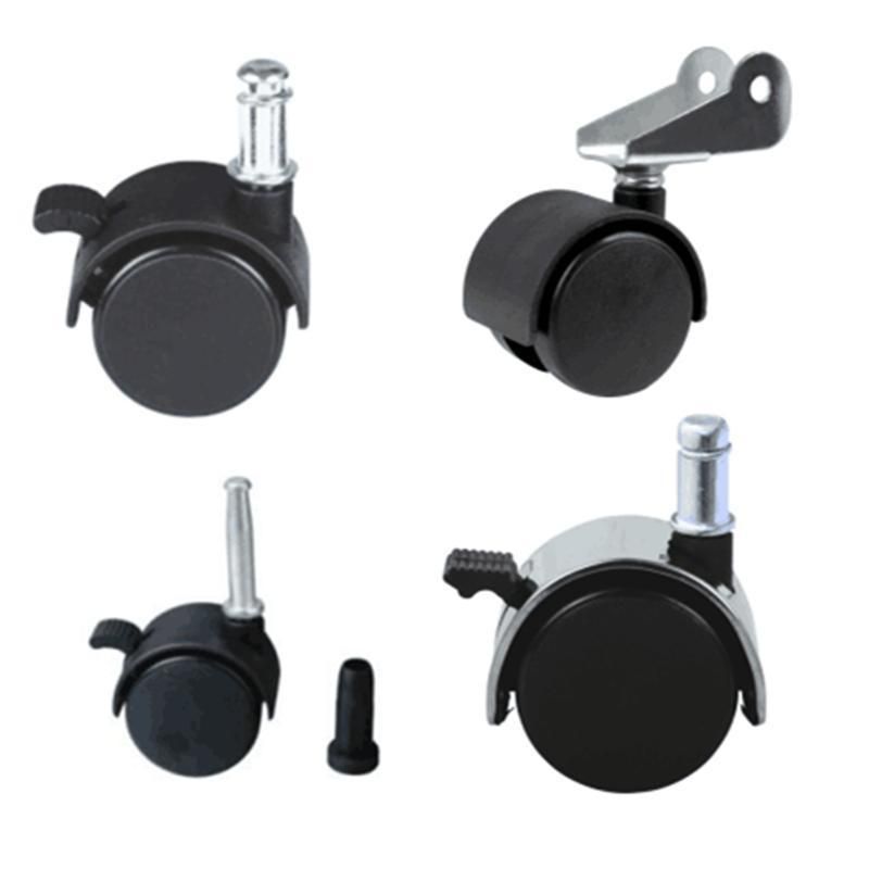 Customized Good Quality 3/4/5 Inch Eco-Friendly PU Swivel Heavy Duty Caster Wheels for Trolley