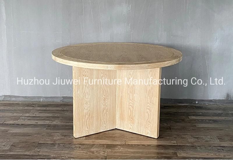 Hot Sale Wooden Furniture Solid Wood Round Dining Table/Wooden Wedding Table