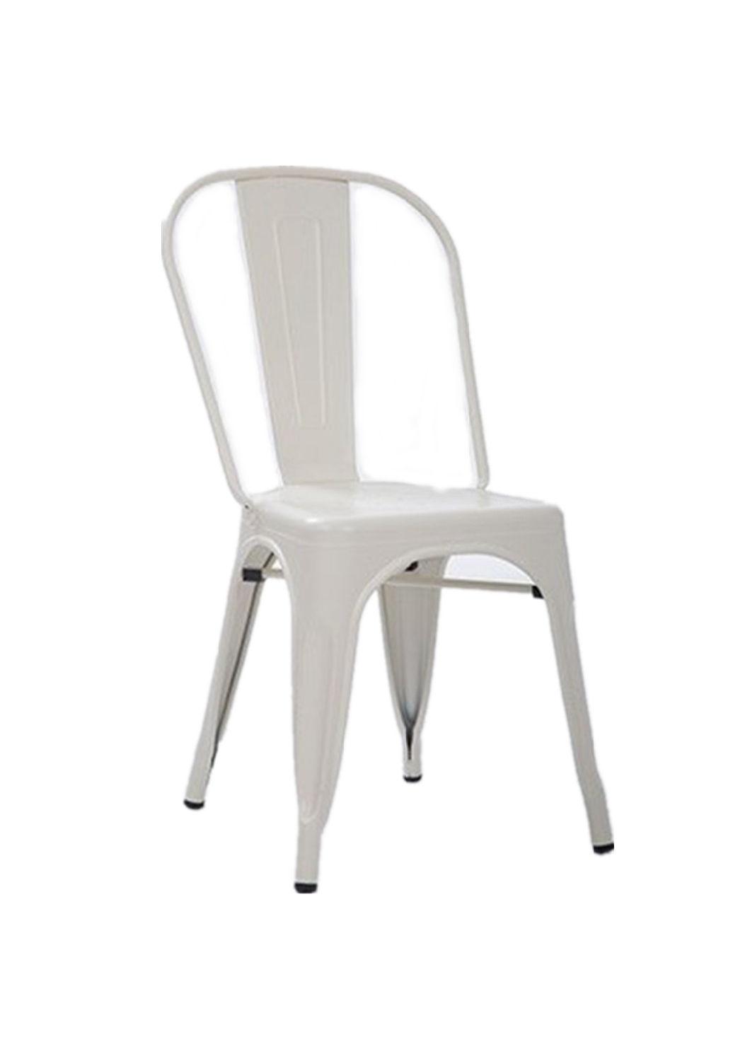 High Quality Popular Iron Backrest Restaurant Cafe Room Dining Chair