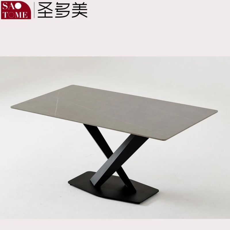 Modern Living Room Dining Room Furniture Cross Table Dining Table