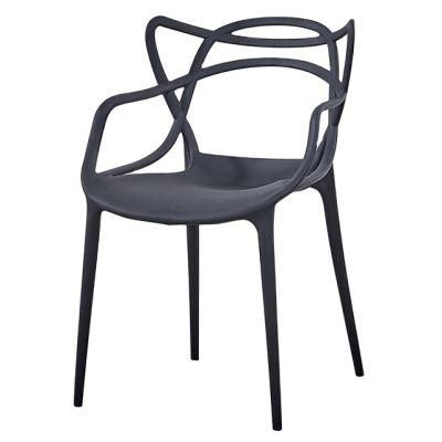 Wholesale Master Dining Room Furniture Sillas Plasticas Chaise Cheap Price Modern Restaurant Leisure Cafe Stackable Dining Plastic Chair