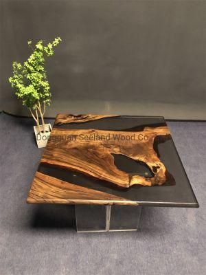 Walnut Resin Solid Wood Console Table / Coffee Table