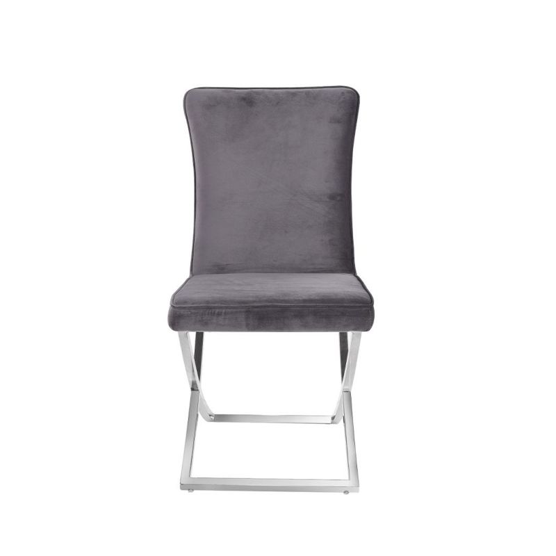 High Quality Restaurant Dining Chair with Metal Legs China Manufacturer