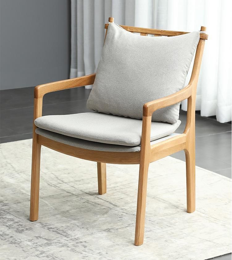 Hotel Home Furniture Modern Dining Chair Outdoor Chairs Webbing Party Chair Solid Oak Wood Dinner Chair Kitchen Restaurant Villa Apartment Dining Chairs