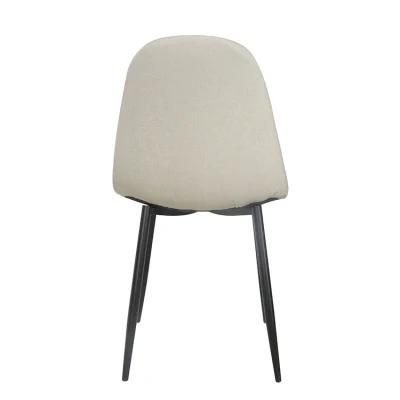 Free Sample Wholesale Nordic Velvet Modern Luxury Design Room Furniture Dining Chairs with Metal Legs Black Gold