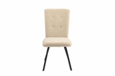 New Modern Dinging Room Chairs with Powder Coating Legs Dining Chair