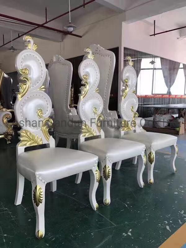 Modern Royal Sofa for Wedding Love Seat Bride and Groom Chair