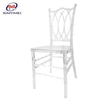 Polycarbonate Clear Crystal Wedding Acrylic Chair for Event