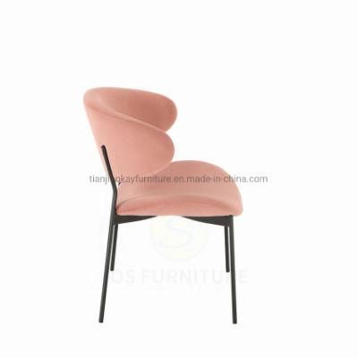 Free Sample Wholesale Design Room Furniture Nordic Velvet Modern Luxury Dining Chair