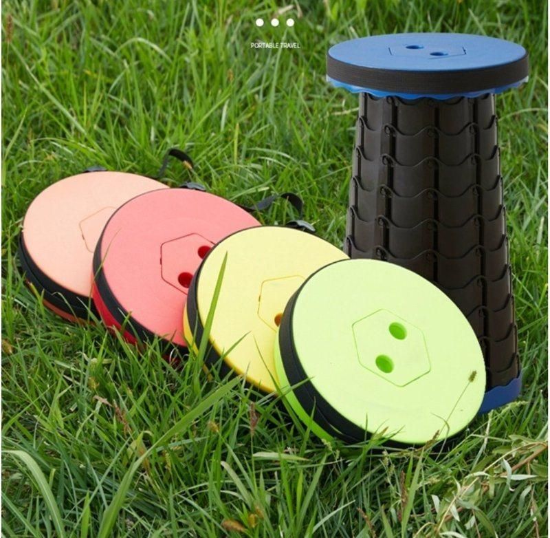 Portable Plastic Stackable Stool Chair