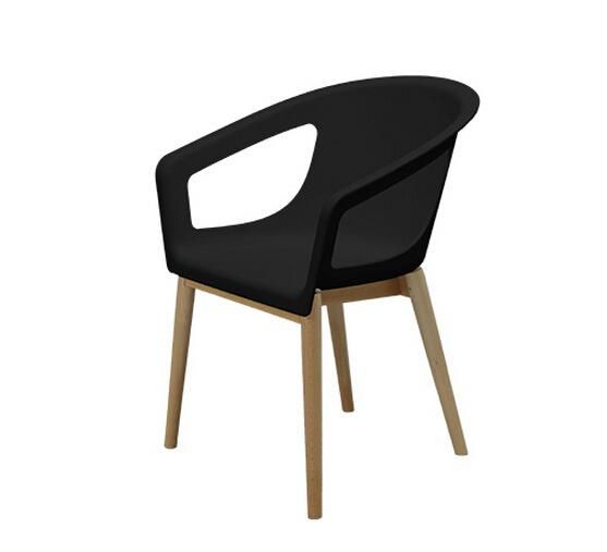 Modern Design Plastic Interior Design Furniture Wood Tommy Chair