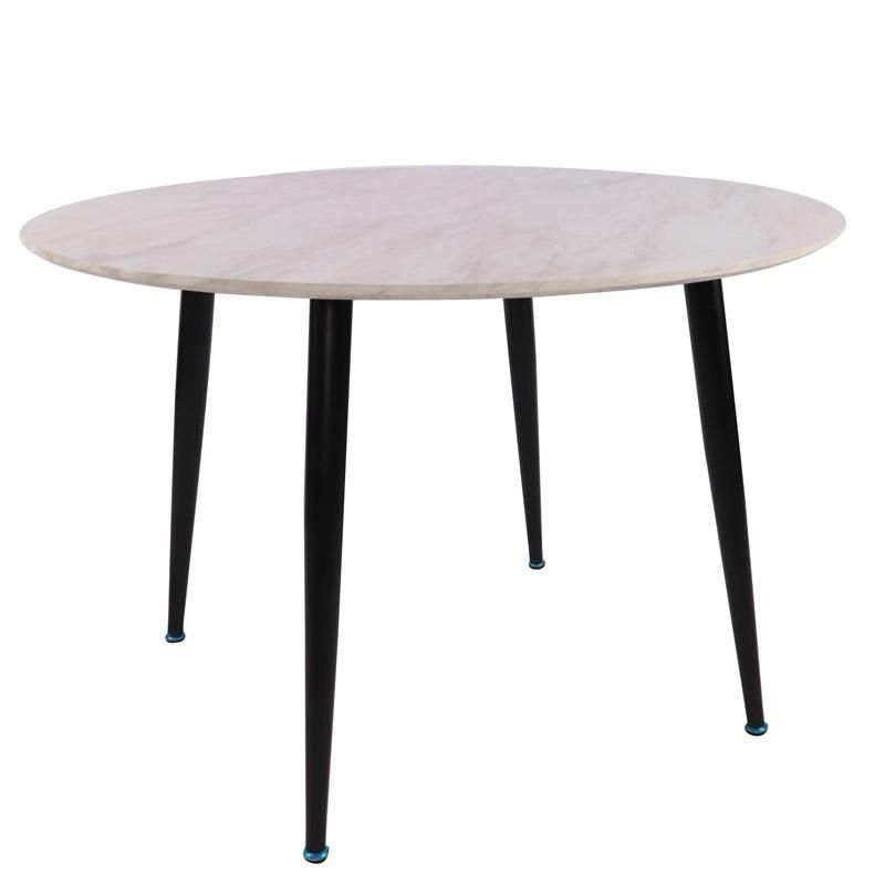 Modern Dining Table Wooden Top, Simple Restaurant Dining Table