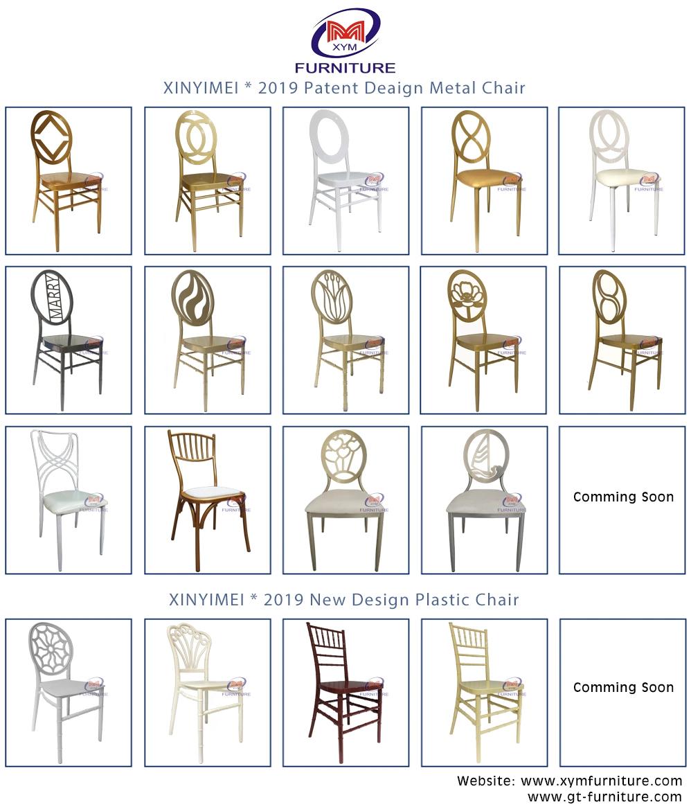 Cheap Stacking Heart Shape Wedding Chiavari Chair for Banquet