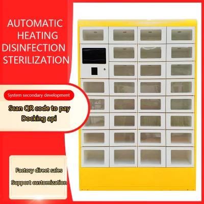 Transparent Heated Food Takeaway Cabinet for Hospitals and Schools