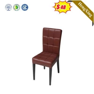 Fashion Style Hotel Restaurant Home Living Room Furniture PU Leather Banquet Wedding Chair Dining Chair