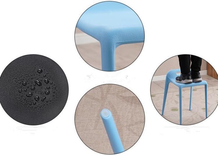 Modern Style Dining Chair Simple Modern Black Cheap Price Plastic Chair for Dining Room