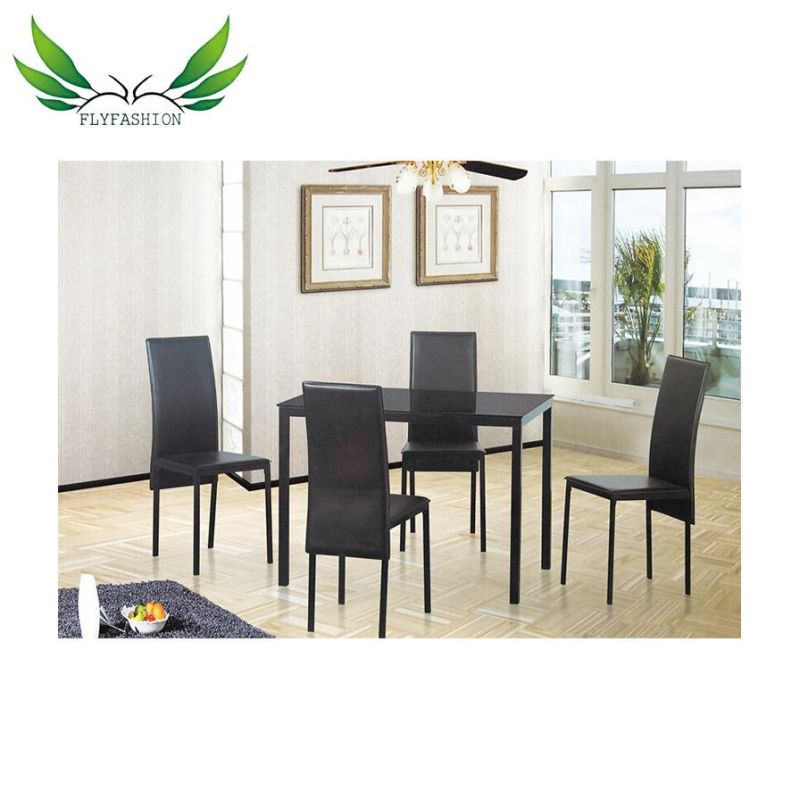 Simple Wooden Dining Table and Chair Set Restaurant Set