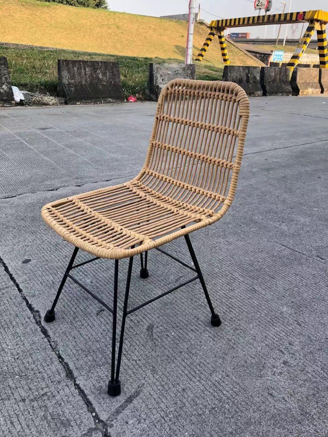 Wholesale Commercial Event Furniture Furniture Metal Legs Rattan Dining Chairs