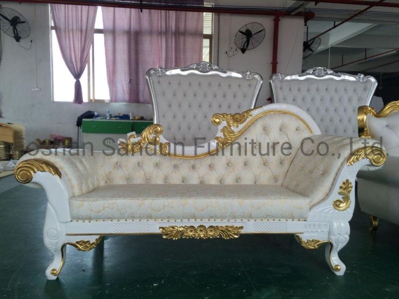 Queen King Luxury Hotel Wedding Bride and Groom Sofa