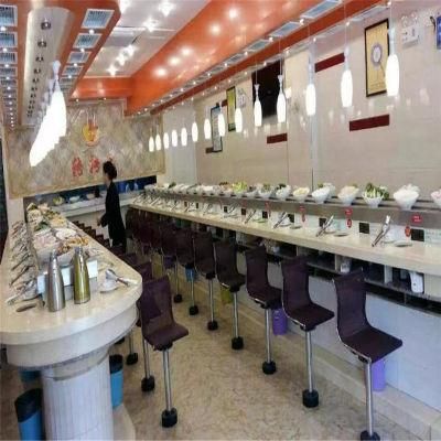 Stainless Steel Dining Table Sushi Conveyor Sushi Dining Table