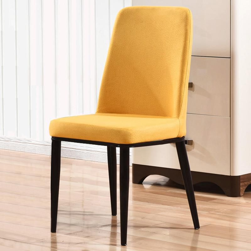 Wholesale Modern Dining Furniture Quality Colorful Plastic Metal Dining Chair