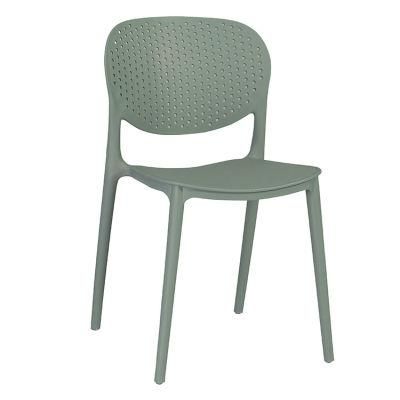 Outdoor Furniture Cheap Colorful Wholesale Modern Chiavari Chair Stackable PP Restaurant Cafe Plastic Chairs for Home