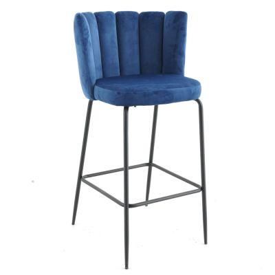 Modern Design Velvet Dining Bar Chairs for Dining Room Furniture