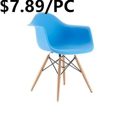 Modern Stackable PP Plastic Stool Dining Chair Factory Price for Home Dining Chair