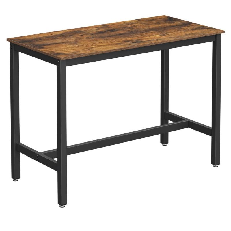 Antique Dining Wooden Nordic Simple Coffee Bar Tables Kitchen Resaurant High Round Bar Tables