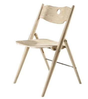 Folding Veneer Plywood Restaurant Dining Chair