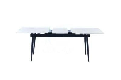 Modern Dining Table Sintered Stone Tables From Dining Furniture Wooden Table and Chair Factory Direct