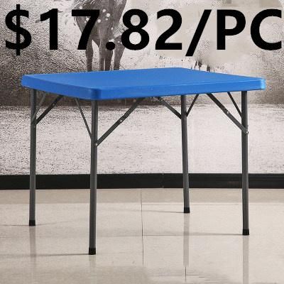 High Quality Modern Hotel Outdoor Home School Dining Folding Table