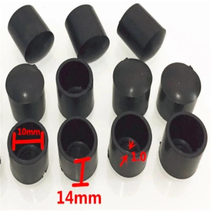 Tube Chair Furniture Insert Finishing Plug SS304 Stair Rectangle Tube End Caps for Square Tube