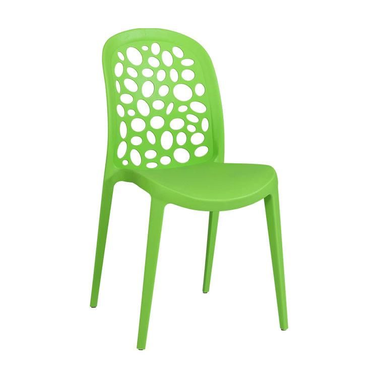 New Product Modern Dining Chairs Cheap Stackable Plastic Living Room Furniture Colorful