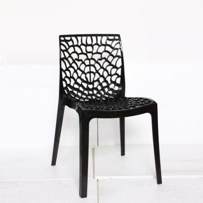 Italian Nordic Chair Restaurant Bistro Chair Dining Room Furniture PP Plastic Stacking Chair