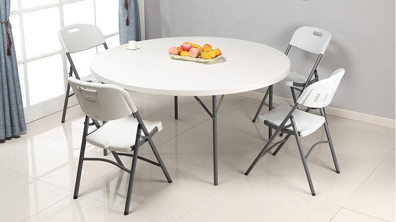 Plastic Frame Round Used Banquet Outdoor Hotel Dining Table