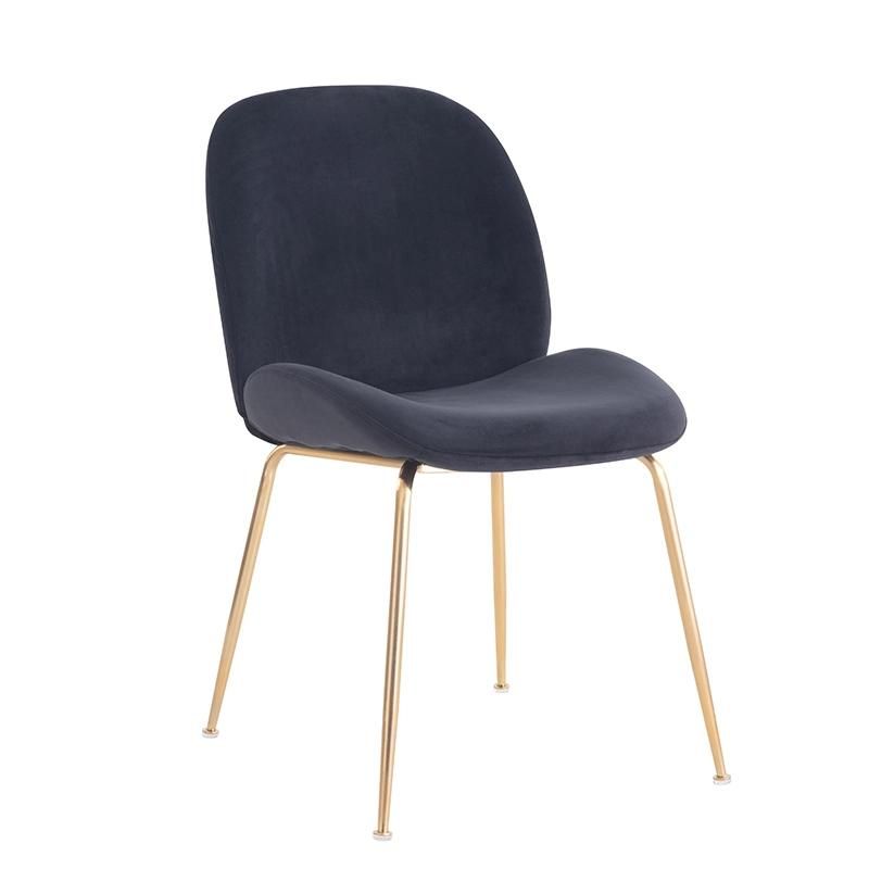 Dining Chair Wholesale Gold Luxury Nordic Cheap Indoor Home Furniture Room Restaurant Dining Velvet Modern Dining Chair