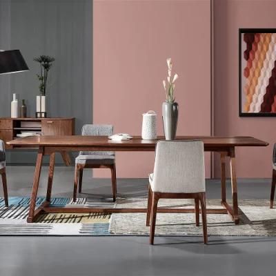 Big Size Veneer MDF Wood Dining Table / Writing Table