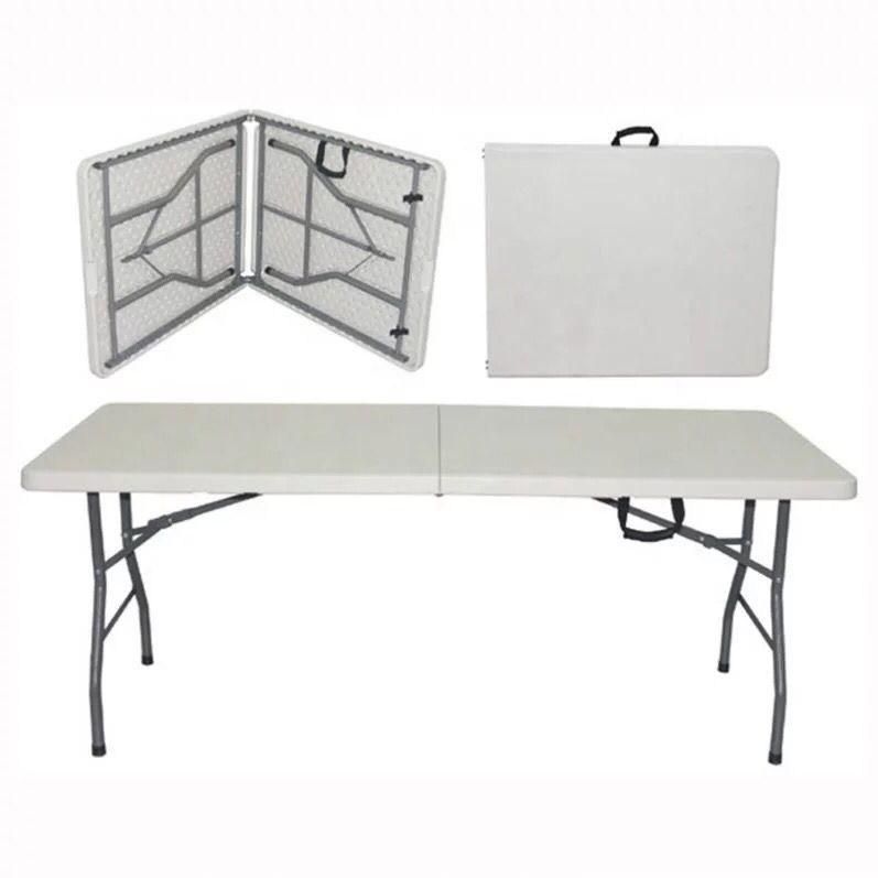 Wholesale Metal Leg Hotel Picnic Dining Multifunction Reastaurant Folding Table