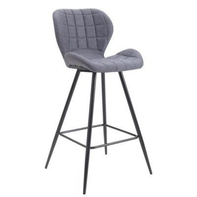 Nordic Metal Bar Chair Iron Back Chair Simple Bar High Chair Bar Stool