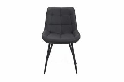 Factory Supply High Quality PU or Fabric Dining Chair