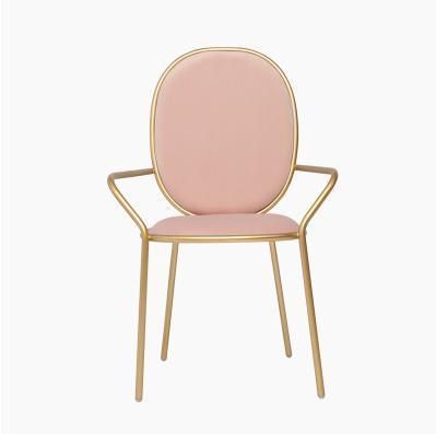 Modern Luxury Home Chairs Velvet Gold Steel Cover Dining Chair for Dining Room Hotel Restaurant