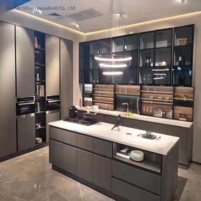 Modern Simple Waterproof Kitchen Cabinets Luxury Nordic Side Cabinets