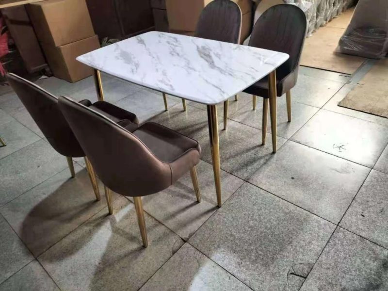 Hot Sale Modern Dining Room Square Table High Quality Dining Table