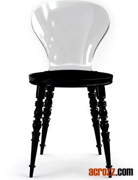 Italian Modern Designer Acrylic Banquet Furniture Dining Chair