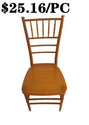 Good Price Luxury Wholesale Restaurant Dining Hall Metal Chiavari Chair