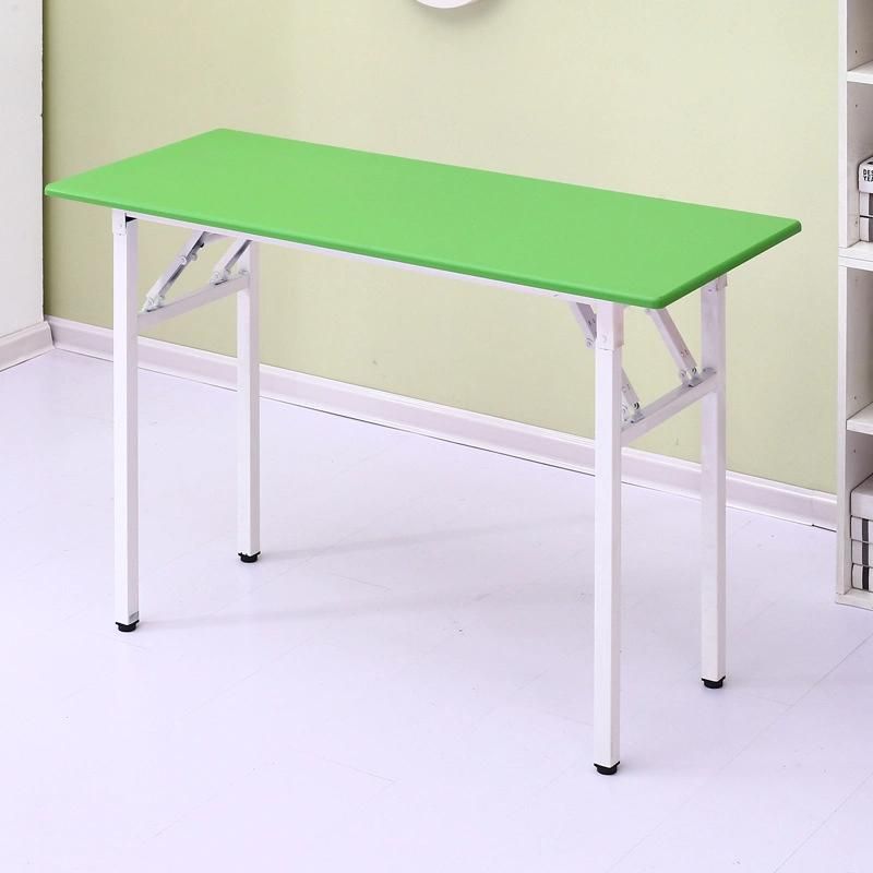 Hot Sale MDF Metal Indoor Dining Furniture Training Meeting Folding Table