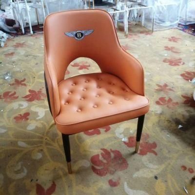 New Design Dining Room Restaurant PU Leather Dining Room Chair