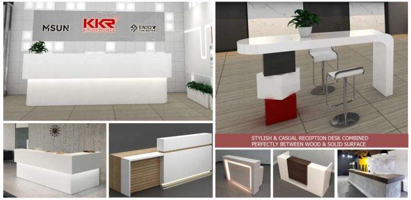 Corian Solid Surface White Marble Furniture