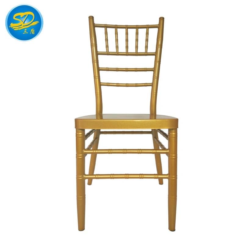 10 Years Guarantee Strong Metal Wedding Dining Furniture Iron Chiavari Tiffany Chair